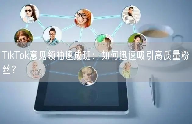 TikTok意见领袖速成班：如何迅速吸引高质量粉丝？