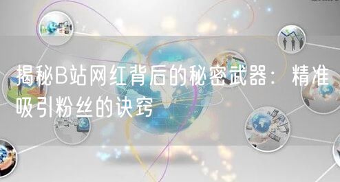 揭秘B站网红背后的秘密武器：精准吸引粉丝的诀窍