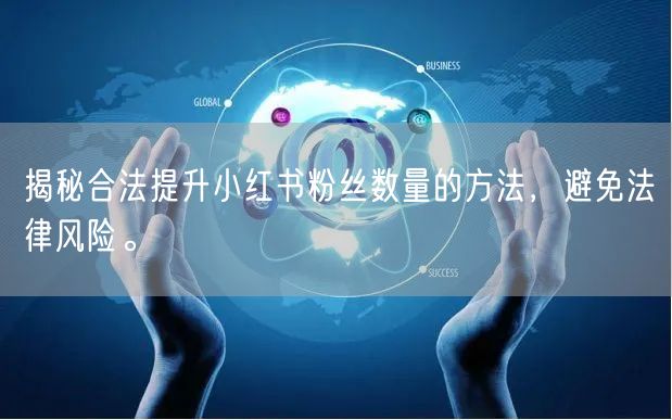 揭秘合法提升小红书粉丝数量的方法，避免法律风险。