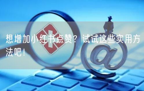 想增加小红书点赞？试试这些实用方法吧！