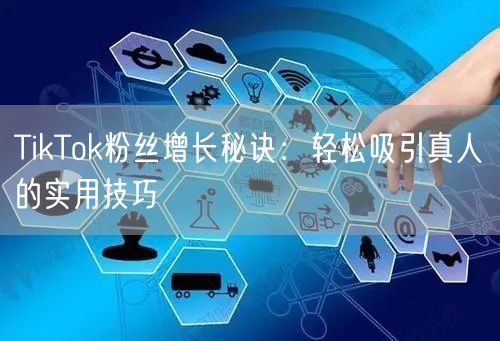 TikTok粉丝增长秘诀：轻松吸引真人的实用技巧